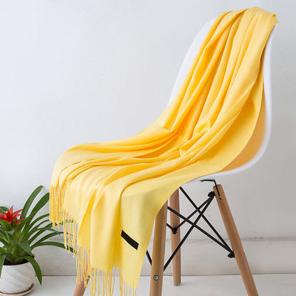 Women's Soft Cashmere Winter Scarf Wrap
