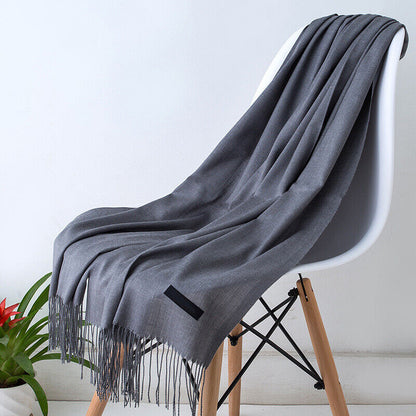 Women's Soft Cashmere Winter Scarf Wrap