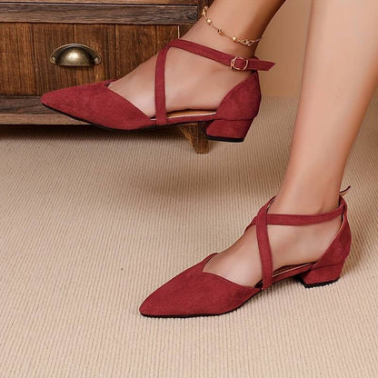 Women's Solid Color Comfortable Ballet Flat Shoes