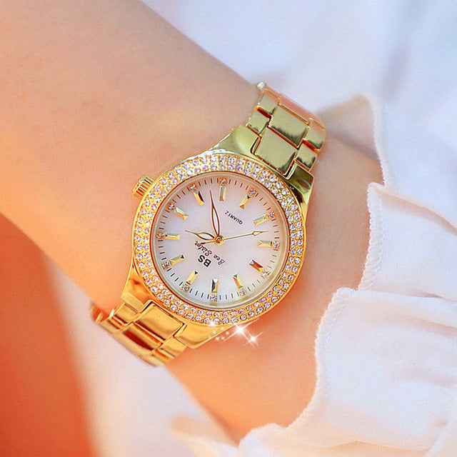 Women's Stainless Steel Quartz Wrist Watch 32mm Silver