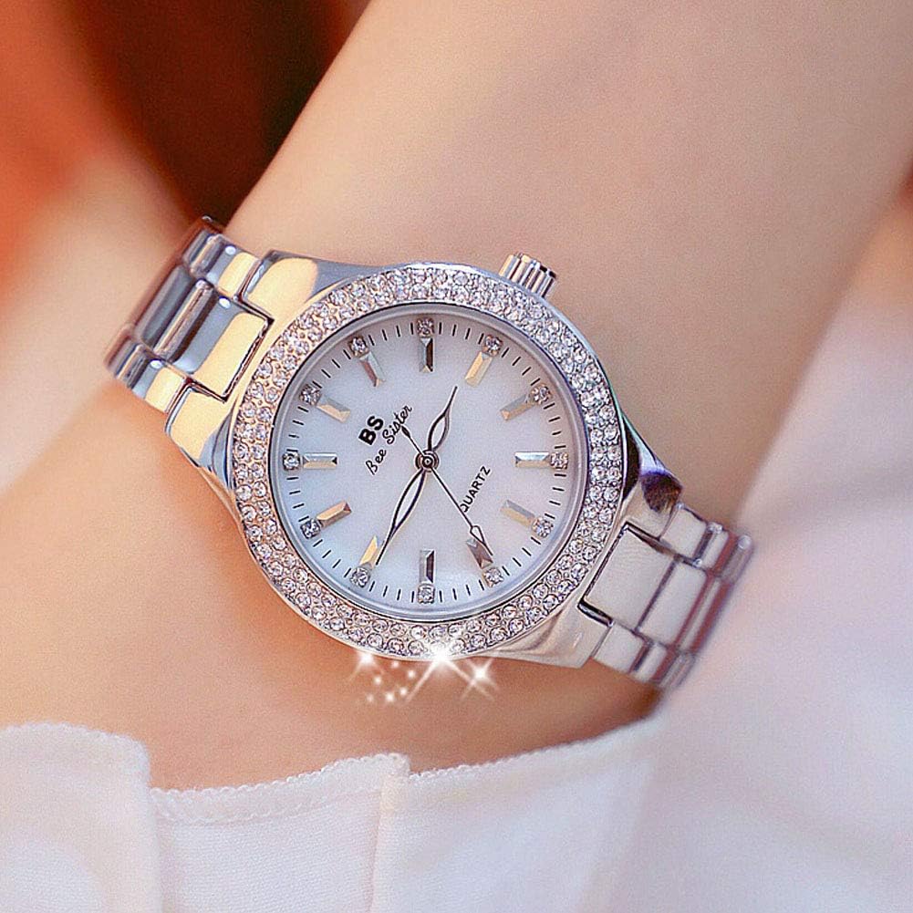 Women's Stainless Steel Quartz Wrist Watch 32mm Silver
