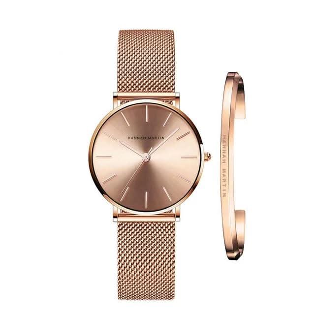 Women’s Stainless Steel Watch Adjustable Band 36mm Dial