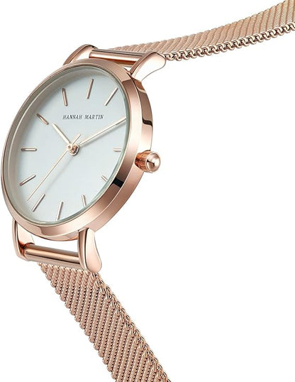 Women’s Stainless Steel Watch Adjustable Band 36mm Dial