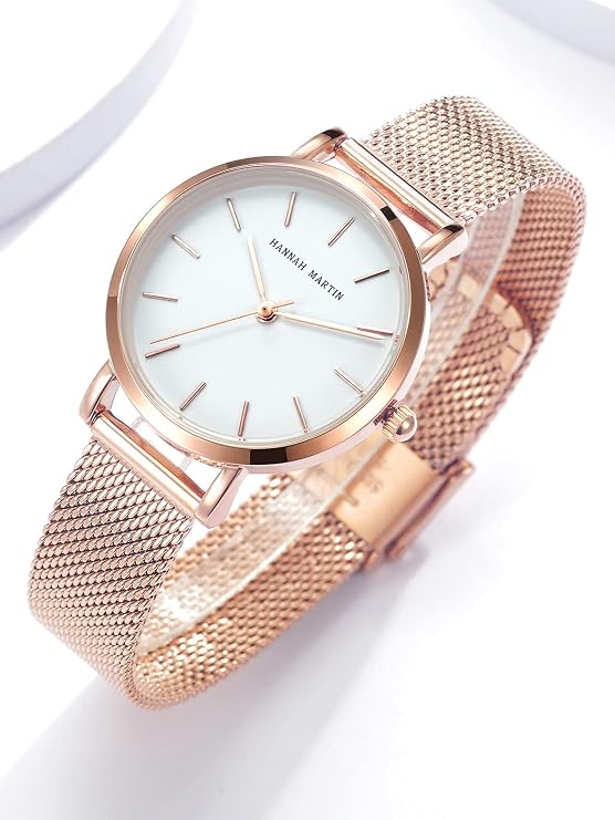 Women’s Stainless Steel Watch Adjustable Band 36mm Dial