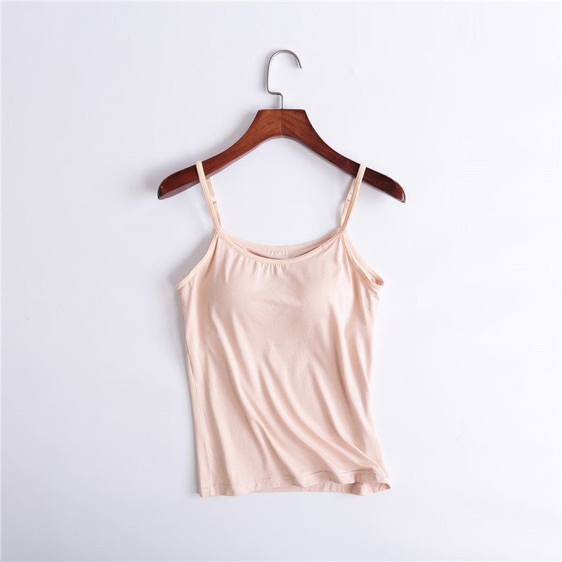 Women's Tank Top with Built In Shelf Bra