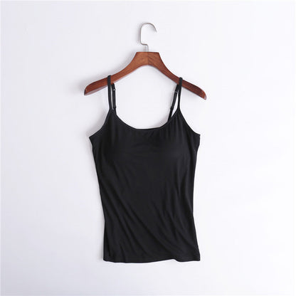 Women's Tank Top with Built In Shelf Bra