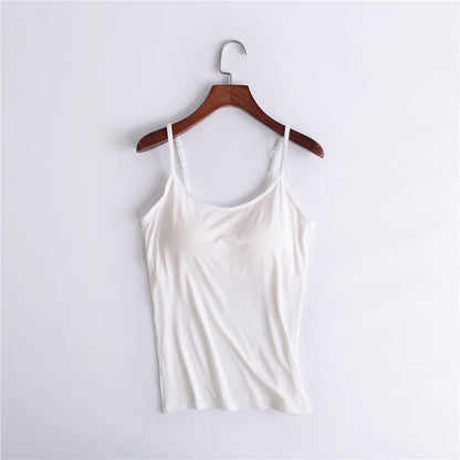 Women's Tank Top with Built In Shelf Bra