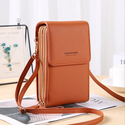 Women's Touch Screen Crossbody Phone Wallet Bag