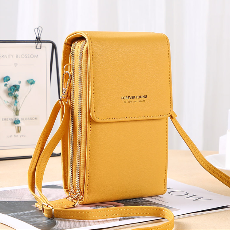 Women's Touch Screen Crossbody Phone Wallet Bag