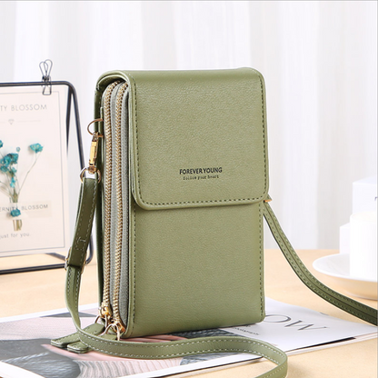 Women's Touch Screen Crossbody Phone Wallet Bag