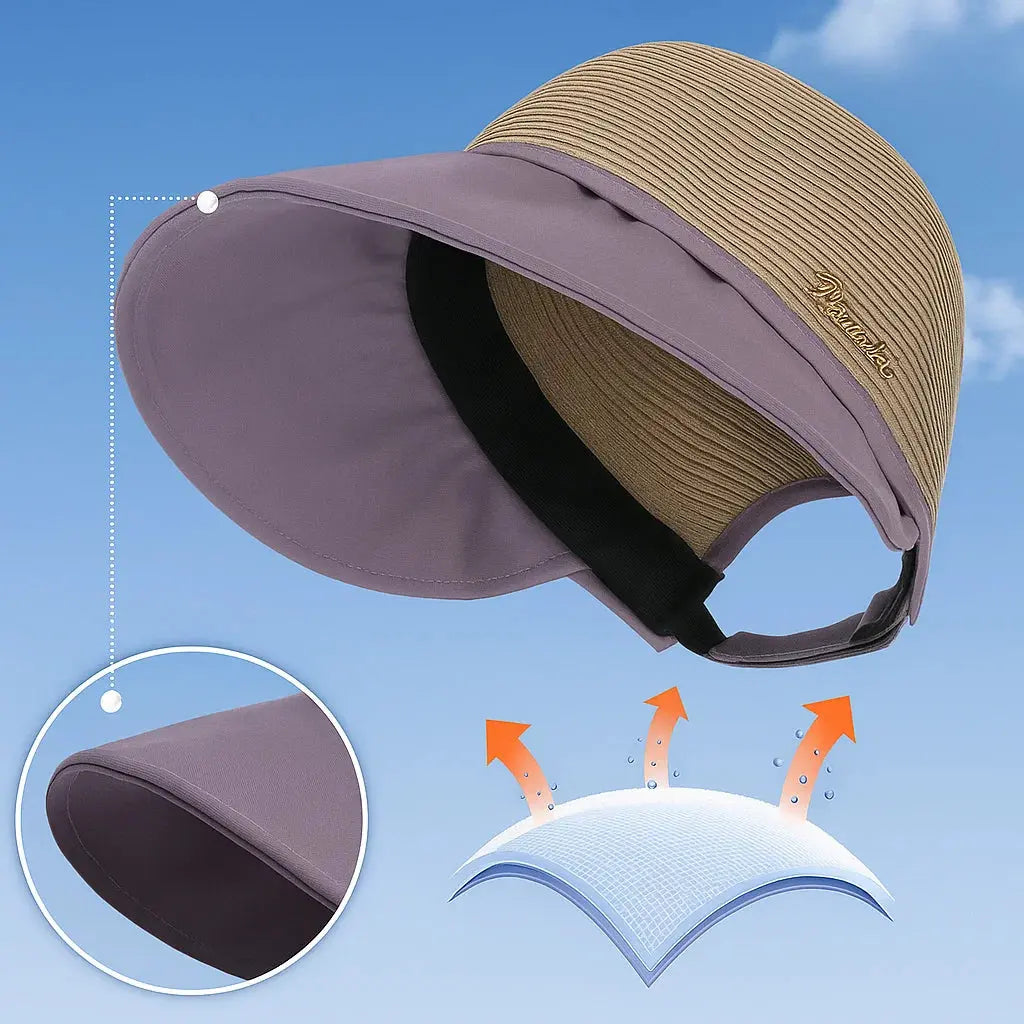 Women's Wide Brim UV Protection Sun Hat