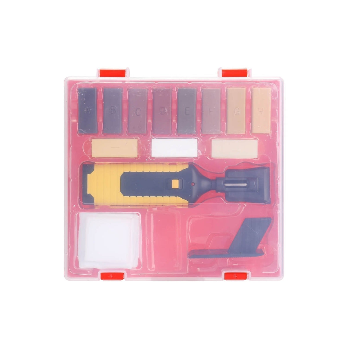 Wood Furniture Repair Kit with 11 Wax Blocks and Heat Pen
