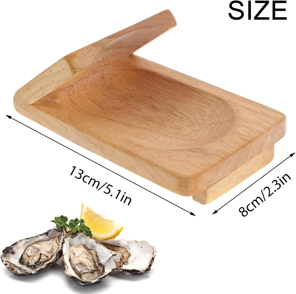 Wood Handle Oyster Shucking Clamp Tool