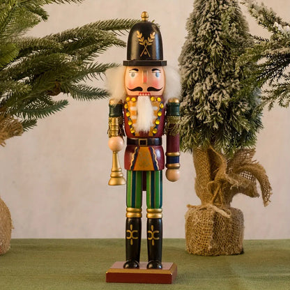 Wooden Christmas Nutcracker Soldier Decoration