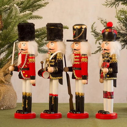 Wooden Christmas Nutcracker Soldier Decoration