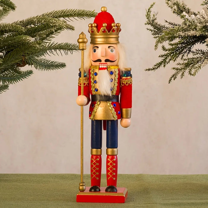 Wooden Christmas Nutcracker Soldier Decoration