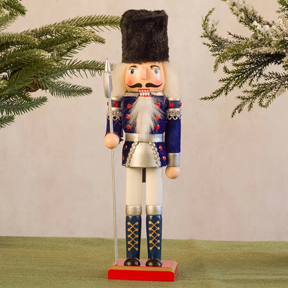 Wooden Christmas Nutcracker Soldier Decoration