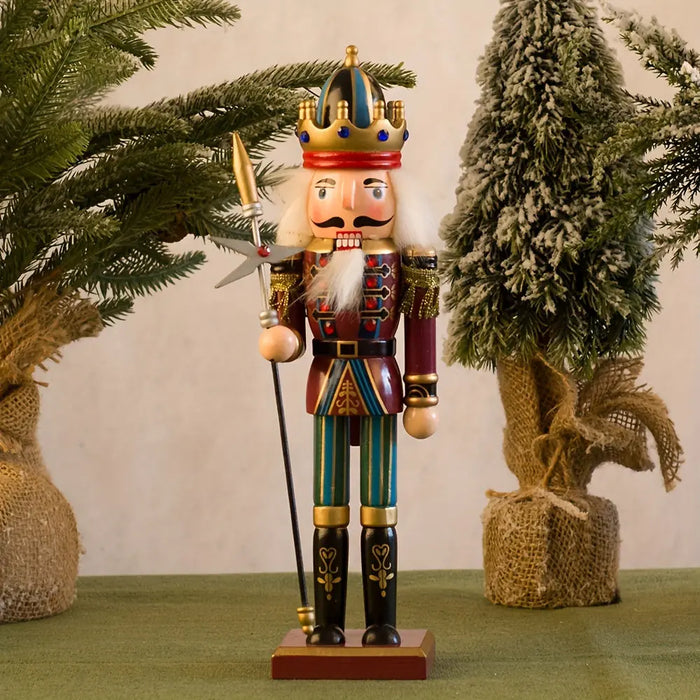 Wooden Christmas Nutcracker Soldier Decoration