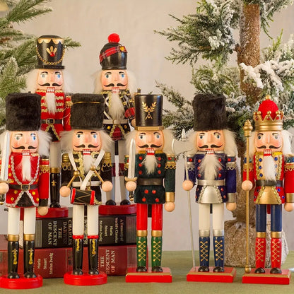 Wooden Christmas Nutcracker Soldier Decoration