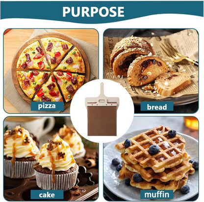 Wooden Sliding Pizza Peel with Ergonomic Handle