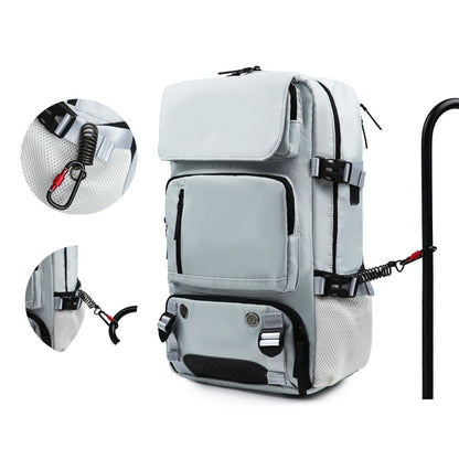 Waterproof Travel Backpack with USB Charging Port and Shoe Compartment